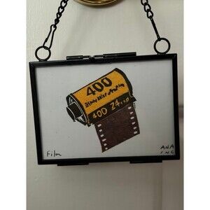 Mini Print Double Glass Frame - New!